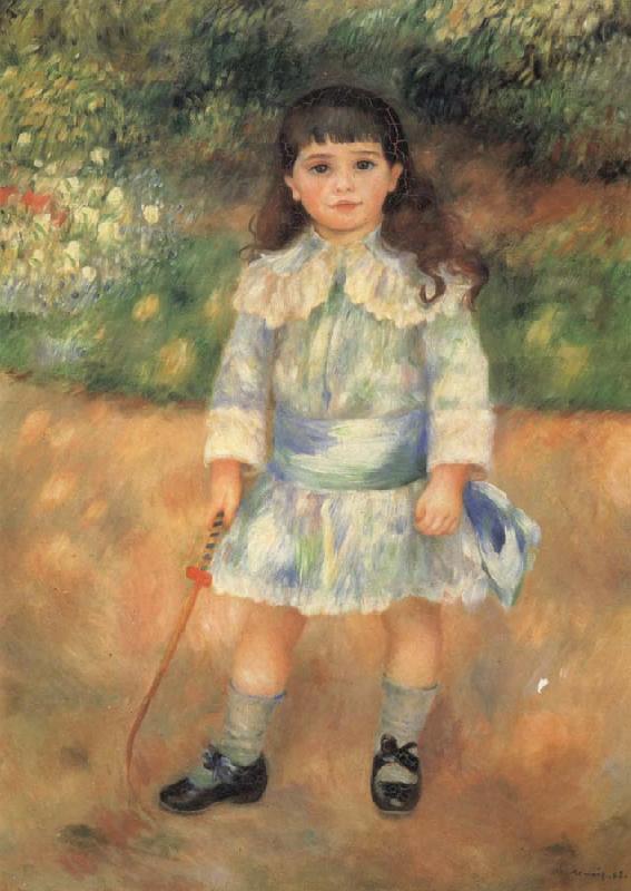 Pierre Auguste Renoir Child with a Whip oil painting image